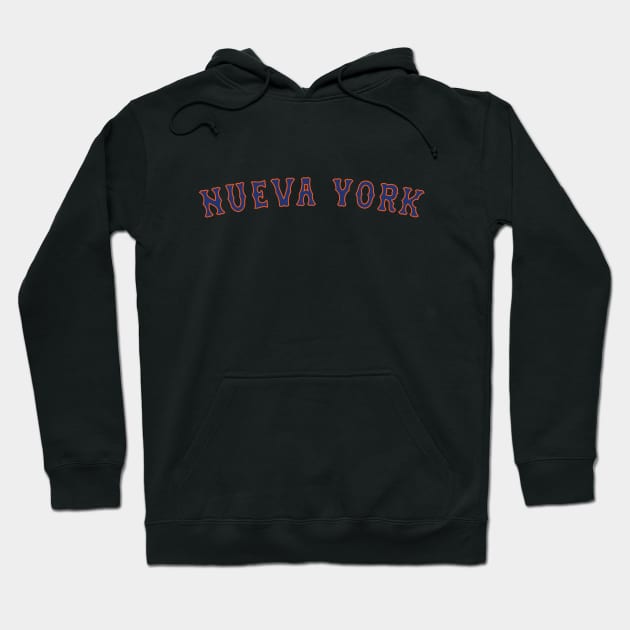 Los Met de Nueva York Hoodie by bintburydesigns